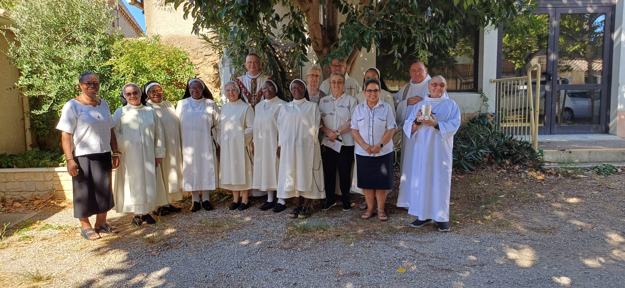 25 años de vida consagrada celebrados en Lézignan-Corbières